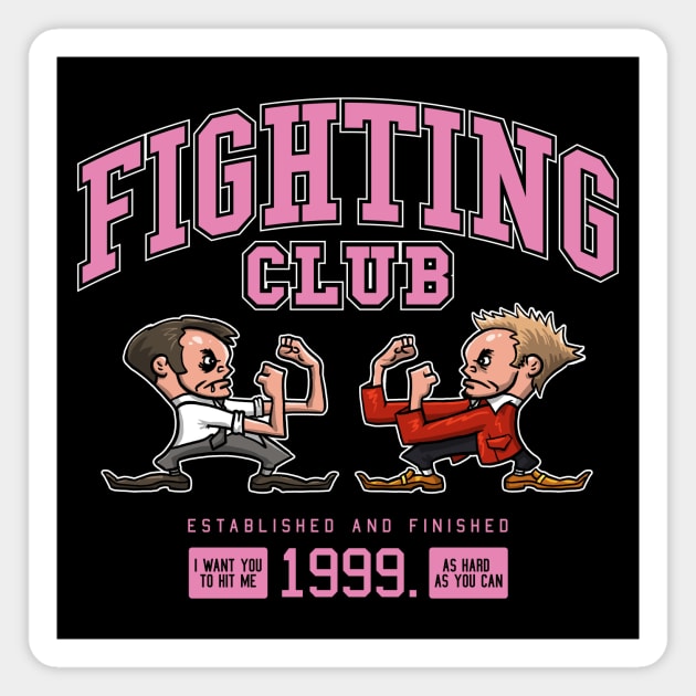 Fighting Club Magnet by Krobilad